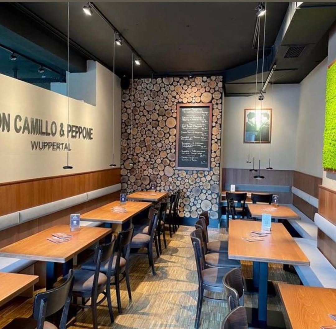 Restaurant Don Camillo in Wuppertal mit neuen Polsterbänken
